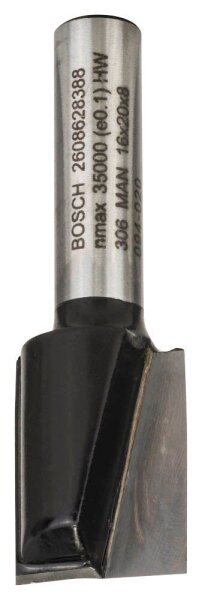 BOSCH Standard for Wood Nutfräser 1-teilig