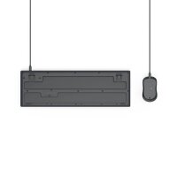 hama CKM-200 Tastatur-Maus-Set kabelgebunden schwarz