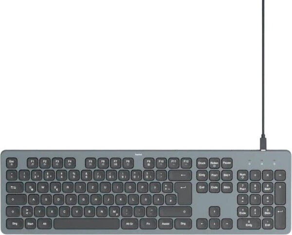 hama CK-400 Tastatur kabelgebunden schwarz