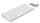 hama WKM-500 Tastatur-Maus-Set kabellos weiß