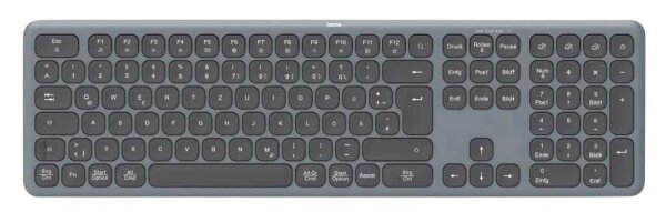 hama WK-550 Tastatur kabellos schwarz