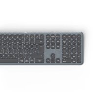 hama WK-550 Tastatur kabellos schwarz