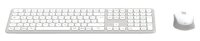 hama WK-550 Tastatur-Maus-Set kabellos weiß