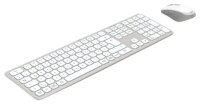 hama WK-550 Tastatur-Maus-Set kabellos weiß