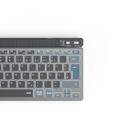 hama WK-700 Tastatur kabellos grau
