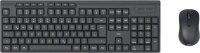 hama WKM-200 Tastatur-Maus-Set kabellos schwarz