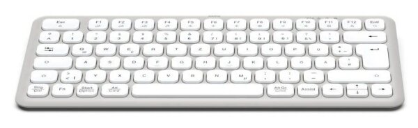 hama WK-500 Tastatur kabellos weiß
