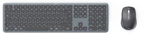 hama WK-550 Tastatur-Maus-Set kabellos schwarz