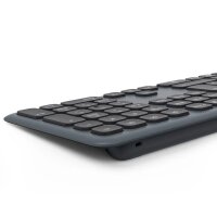 hama WK-550 Tastatur-Maus-Set kabellos schwarz