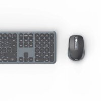 hama WK-550 Tastatur-Maus-Set kabellos schwarz