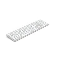 hama WK-550 Tastatur kabellos weiß