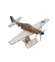 Artesania Latina 1/48 NORTH AMERICAN P51 MUSTANG 45 PCS