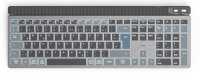 hama WK-750 Tastatur kabellos grau