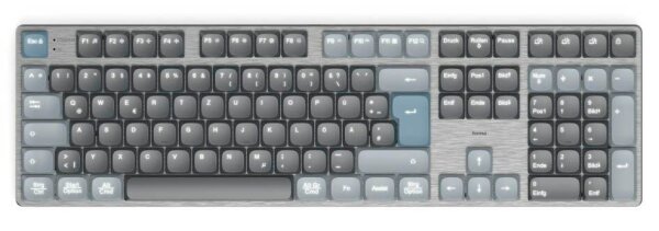 hama WK-800 Tastatur kabellos grau