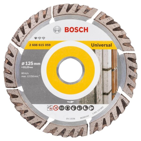 BOSCH Diamant-Trennscheibe Standard for Universal, 1 St.