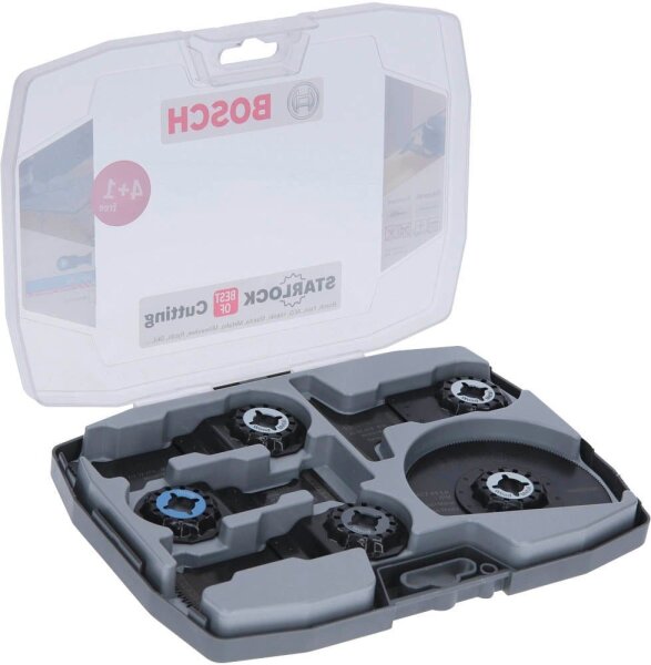 BOSCH Best of Cutting Segment- und Tauchsägeblätter-Set 5-teilig, 1 Set