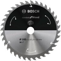 BOSCH Standard for Wood Kreissägeblatt 165,0 mm, 36...