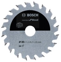 BOSCH Standard for Wood Kreissägeblatt 85,0 mm, 20...