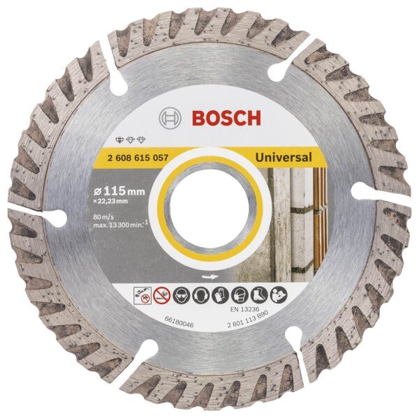 BOSCH Diamant-Trennscheibe Standard for Universal, 1 St.