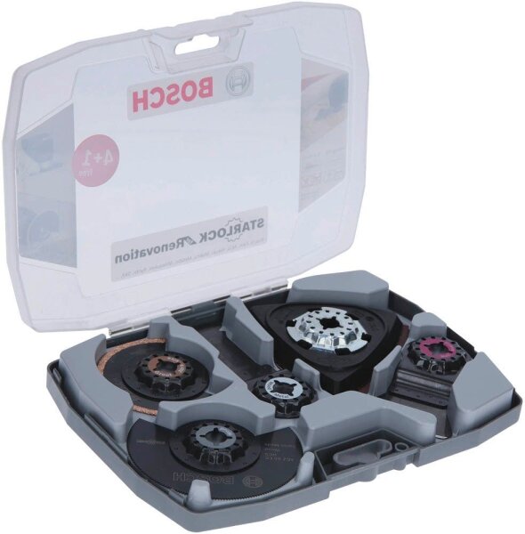 BOSCH Starlock Best of Renovation Segment- und Tauchsägeblätter-Set 8-teilig, 1 Set
