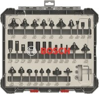 BOSCH Mixed Set Fräser-Set 30-teilig