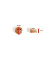 Artesania Latina DEAD EYE WALNUT 3.5mm (18u)