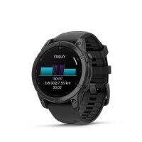 GARMIN fēnix E 47 mm Smartwatch schwarz, schiefergrau