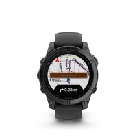 GARMIN fēnix E 47 mm Smartwatch schwarz, schiefergrau