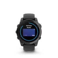 GARMIN fēnix E 47 mm Smartwatch schwarz, schiefergrau