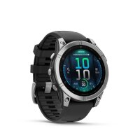 GARMIN fēnix E 47 mm Smartwatch schwarz, silber