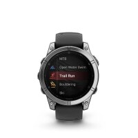 GARMIN fēnix E 47 mm Smartwatch schwarz, silber