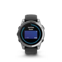 GARMIN fēnix E 47 mm Smartwatch schwarz, silber