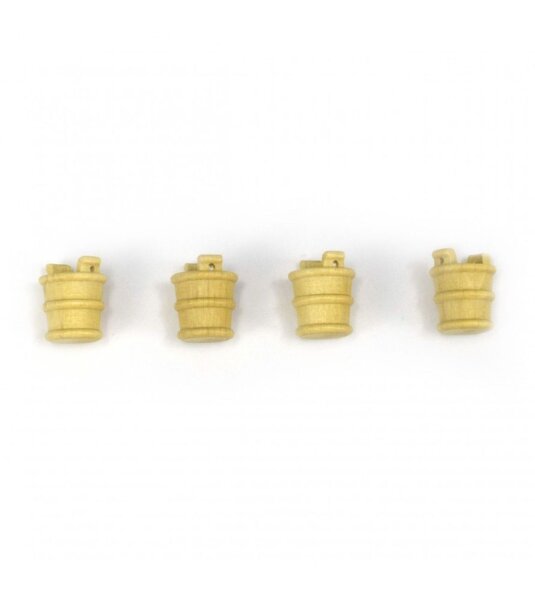 Artesania Latina BUCKET -BOXWOOD- Ø12mm (4 u)