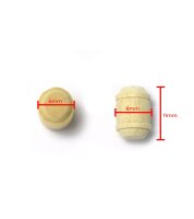 Artesania Latina CASK -BOXWOOD- Ø8mm (4 u.)