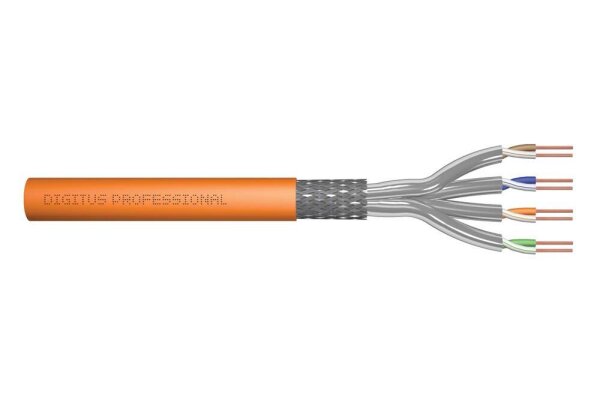 DIGITUS Ethernet Netzwerkkabel DK-1743-VH-5 500,0 m orange 1.200 MHz, 1 St.