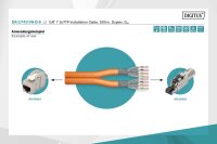 DIGITUS Ethernet Netzwerkkabel DK-1743-VH-D-5 500,0 m orange 1.200 MHz, 1 St.