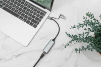 DIGITUS DN-3028  USB C/USB 3.0 A, Ethernet Adapter