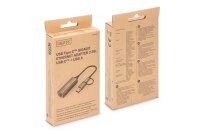 DIGITUS DN-3028  USB C/USB 3.0 A, Ethernet Adapter