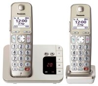 Panasonic KX-TGE262GN Schnurloses Telefon-Set mit...