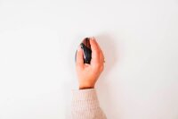 BAKKER ELKHUIZEN Evoluent4 Small Wireless Maus ergonomisch kabellos kupfer, schwarz