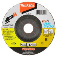makita Schruppscheibe Flexibel B-53110, 1 St.