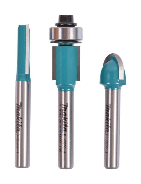 makita D-30209 Fräser-Set 3-teilig