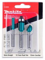 makita D-30209 Fräser-Set 3-teilig