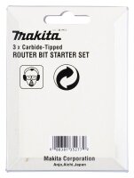 makita D-30209 Fräser-Set 3-teilig