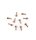 Artesania Latina STANCHIONS 1 ORIFICE Ø3 x 8mm (10 u.)