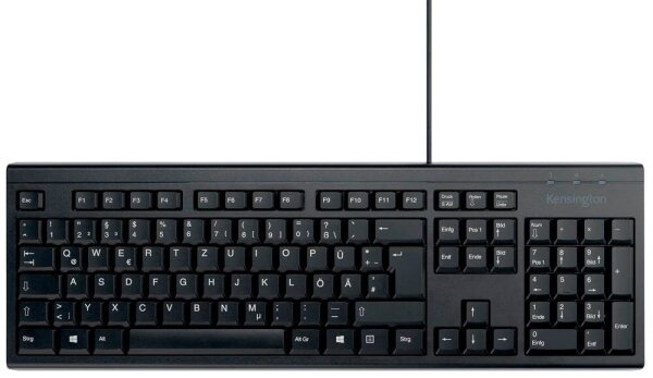 Kensington KB100 EQ Tastatur kabelgebunden schwarz