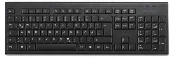 Kensington KB150 EQ Tastatur kabellos schwarz