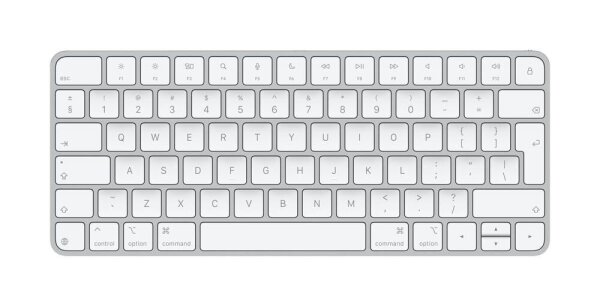 Apple Magic Keyboard (2024) Tastatur kabellos silber