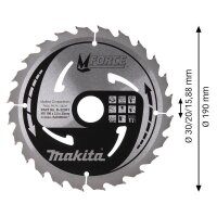 makita B-32041 M-FORCE Kreissägeblatt 190,0 mm, 24...