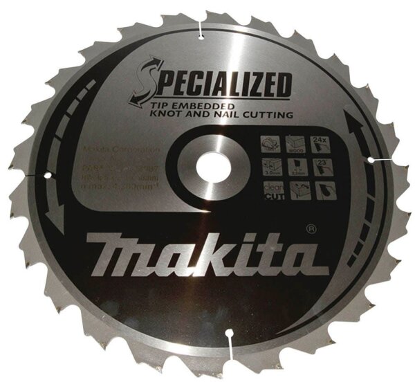 makita B-33043 SPECIALIZED Kreissägeblatt 185,0 mm, 16 Zähne, 1 St.